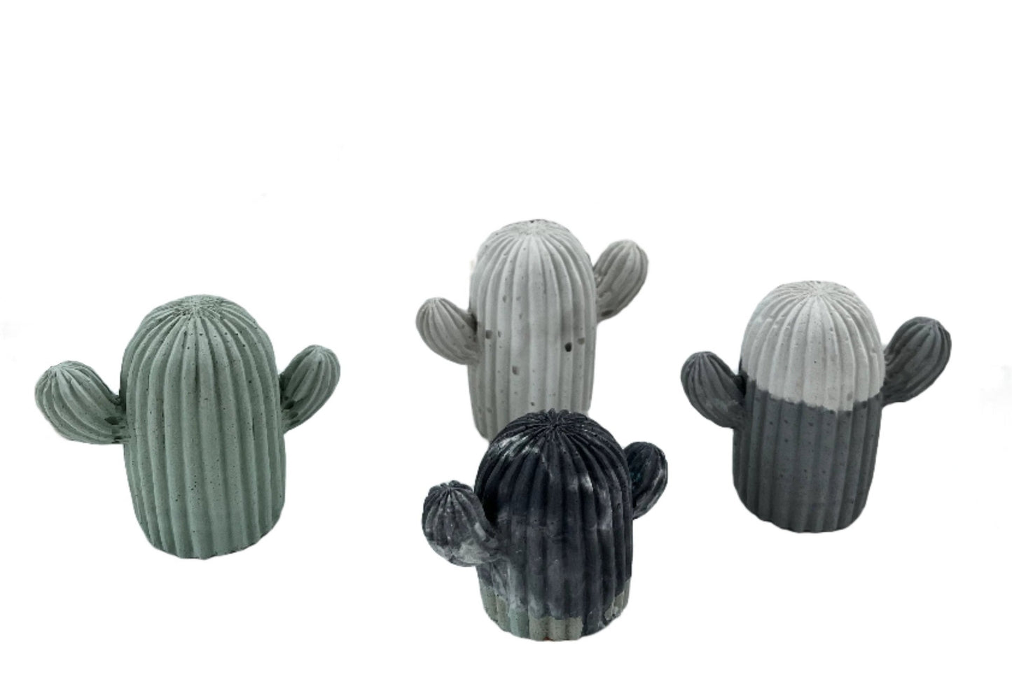 Cement Cactus figurines handmade by Love Nene.