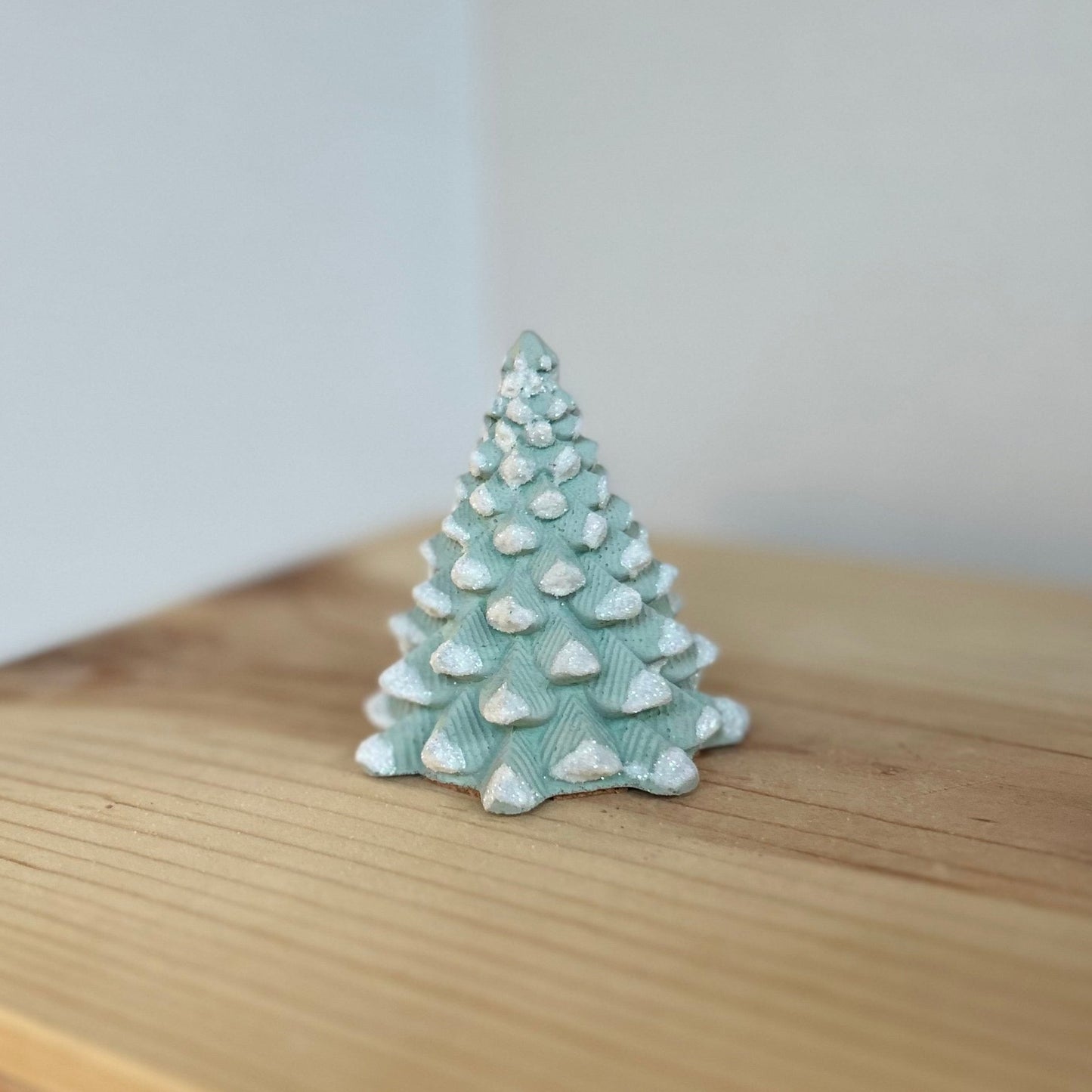 Douglas Fir Cement Trees in light green.