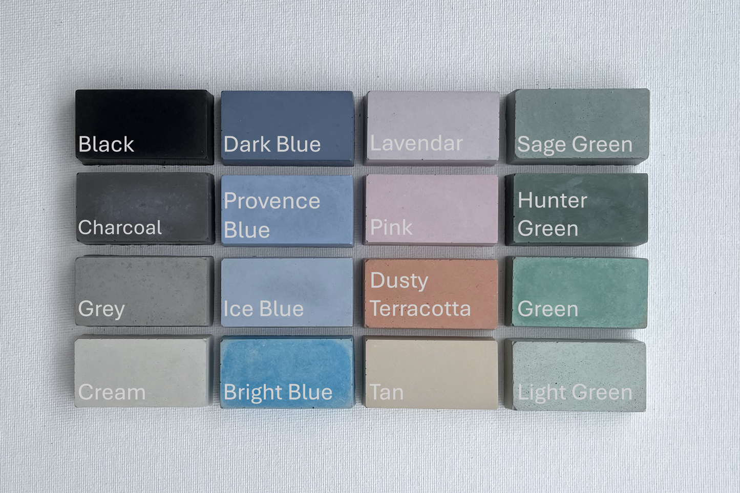Love Nene Home Decor & Accessories Concrete Color Options.