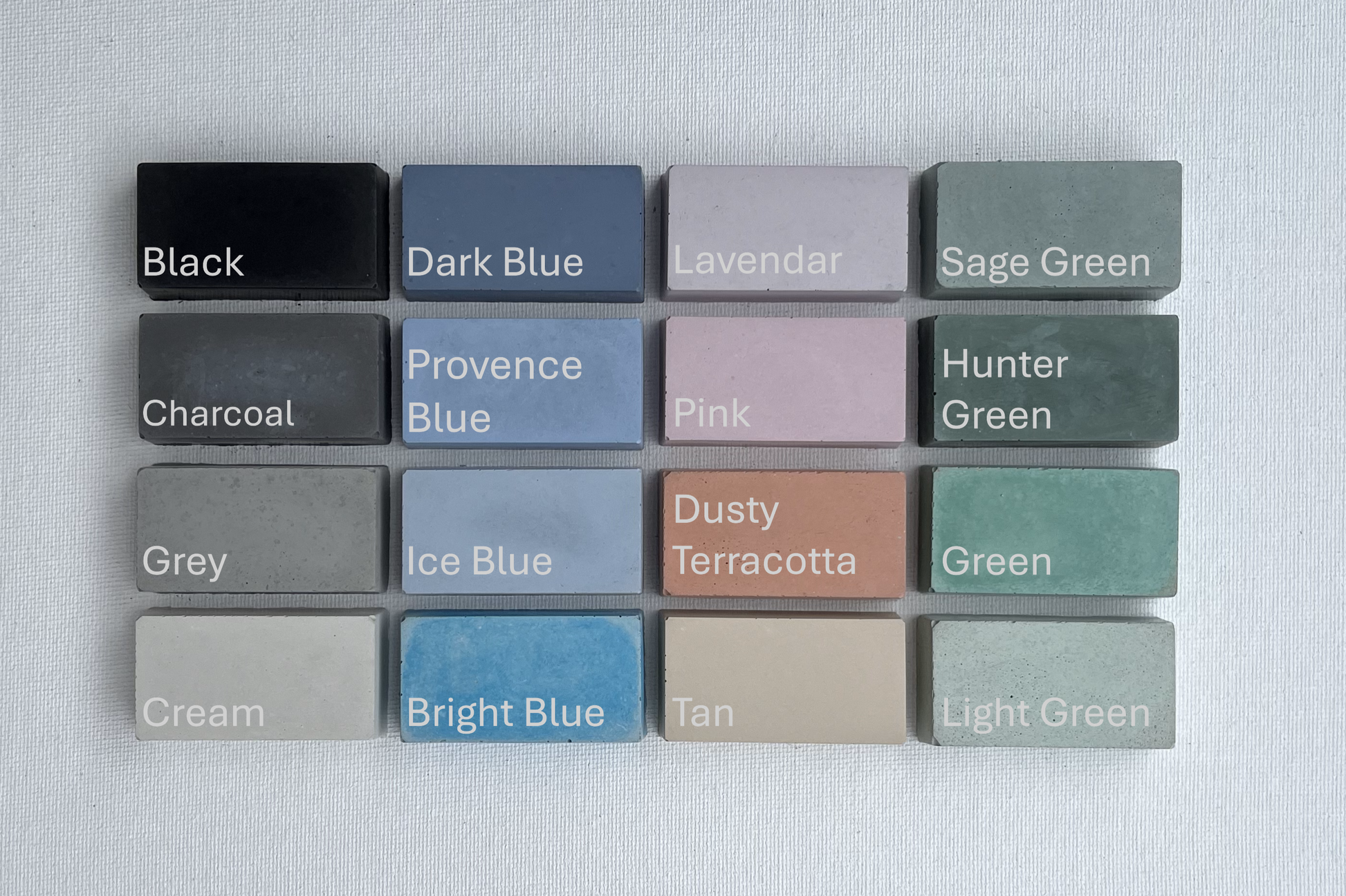 Love Nene Home Decor & Accessories Concrete Color Options.