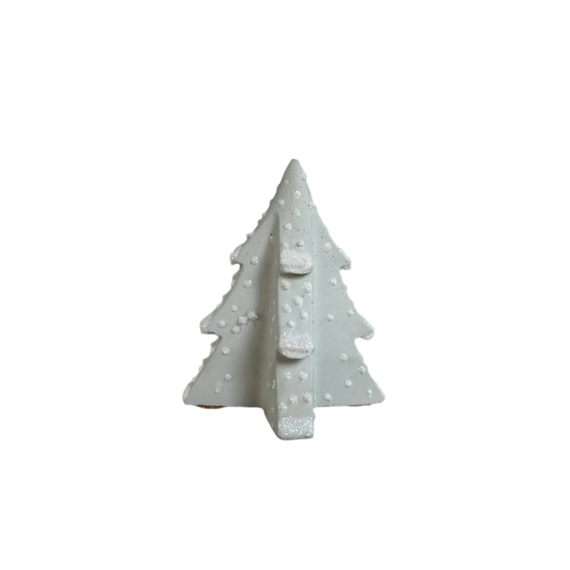 Evergreen Cement Tree in cream. Love Nene cement Christmas Trees.