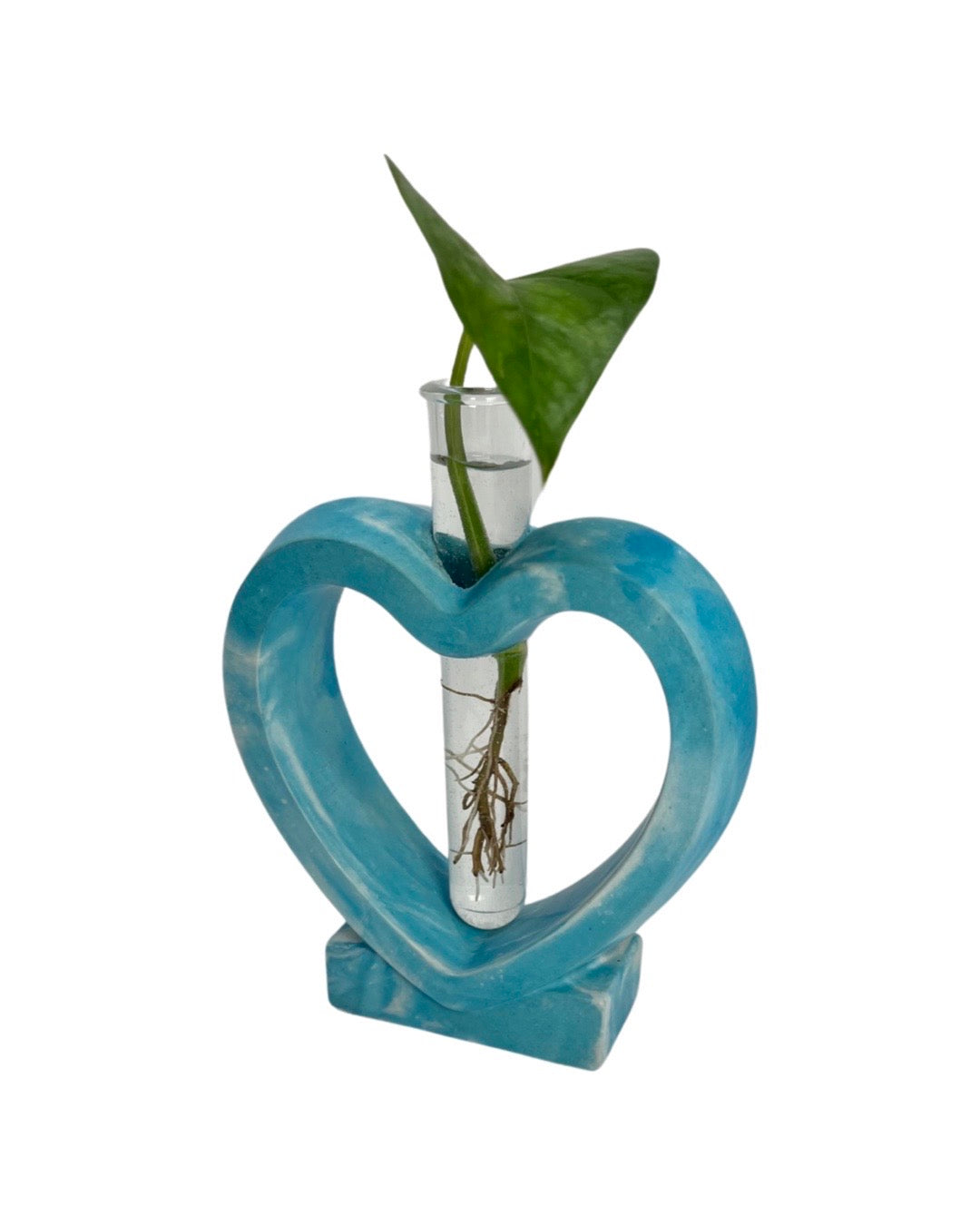 Heart Propagation Station in Bright Blue