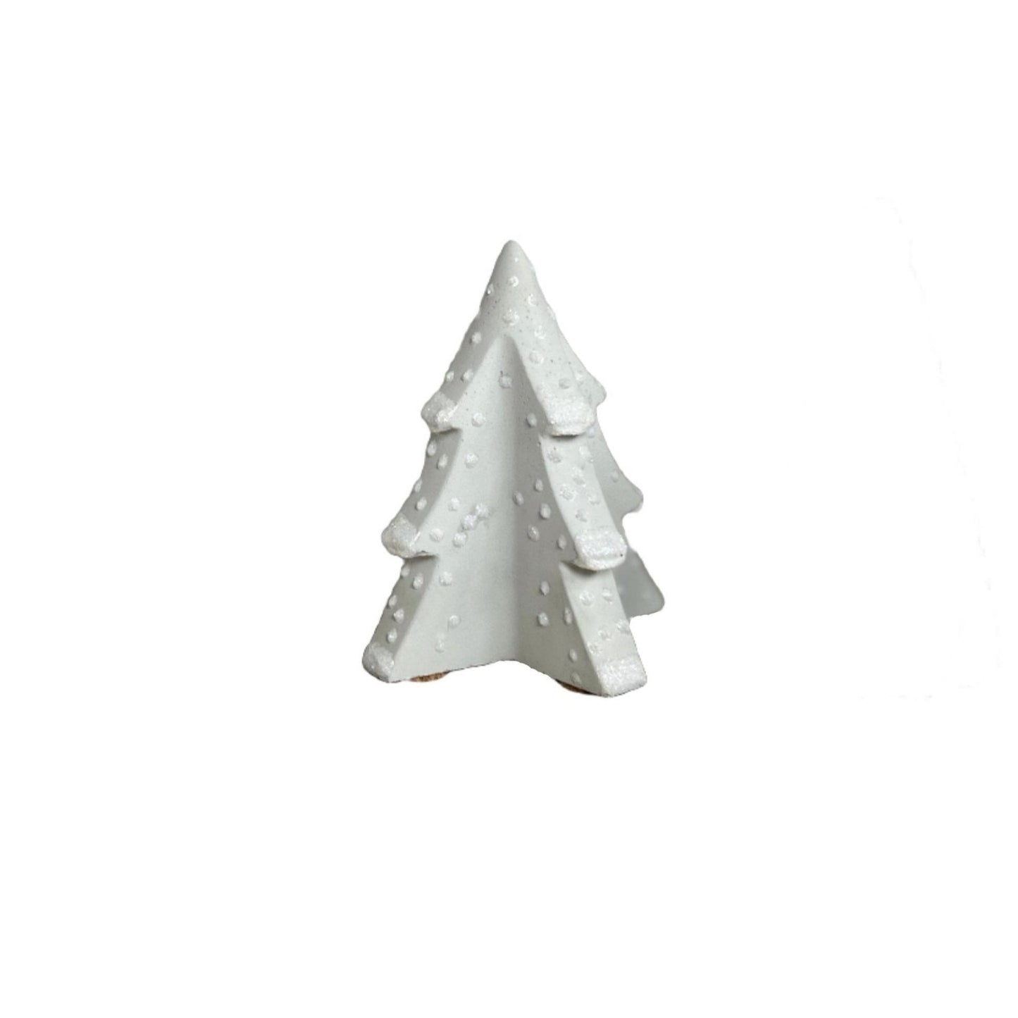 Evergreen Cement Tree in cream. Love Nene cement Christmas Trees.