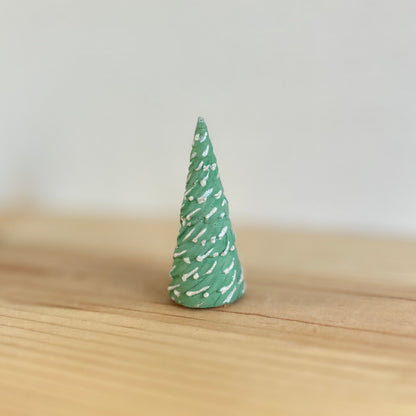 Scotch Pine Cement Tree in green. Love Nene Concrete Christmas Tree decor. 