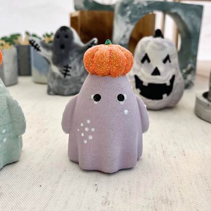 Pumpkinhead Ghost Figurine