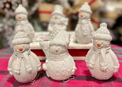 Cement Frosty Snowman