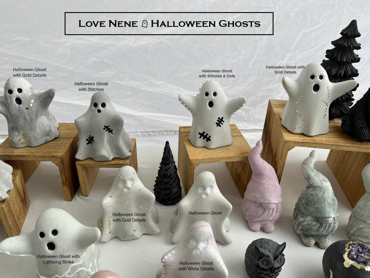 Love Nene Halloween Ghost Figurines, a variety of options. Choose your favorite Halloween Ghost Figurine. 